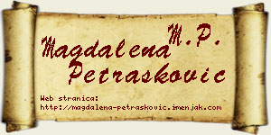 Magdalena Petrašković vizit kartica